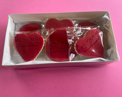 Bridesmaid Proposal Cookies