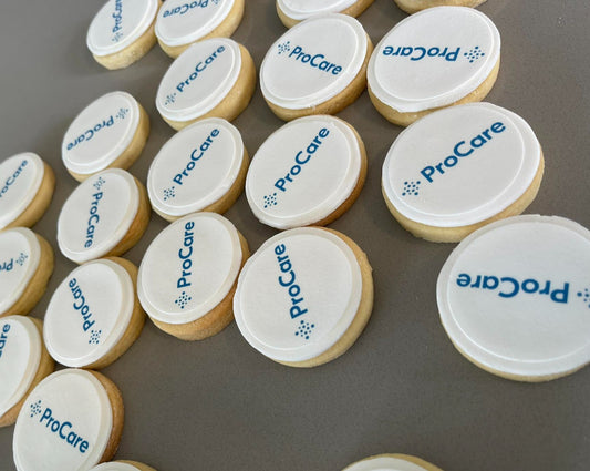 Custom Logo Cookies