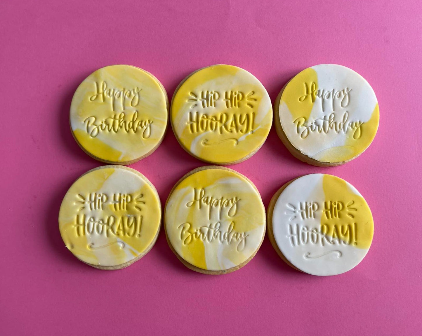 Hip Hip Hooray Birthday Cookies